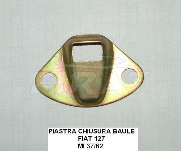 PIASTRA CHIUSURA BAULE FIAT 127